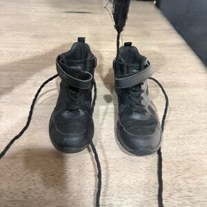 Rebel Athletic Black High-Top cheer shoes